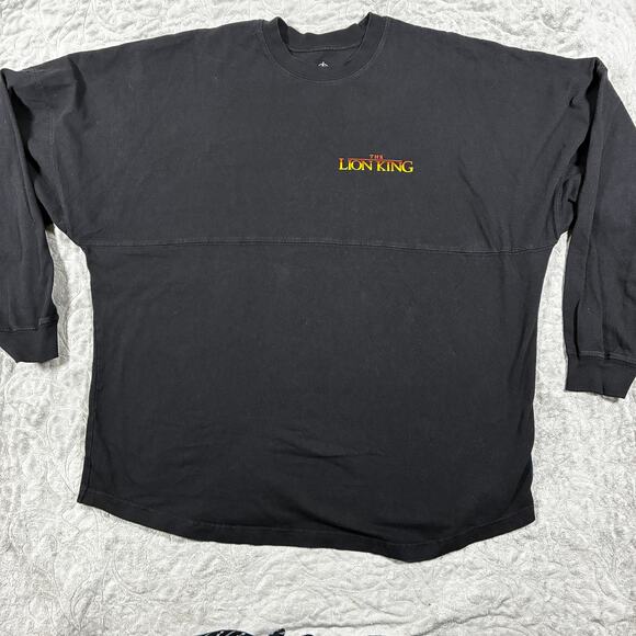 Disney Spirit Jersey The Lion King Adult XL Black Hakuna Matata Simba - Picture 1 of 7